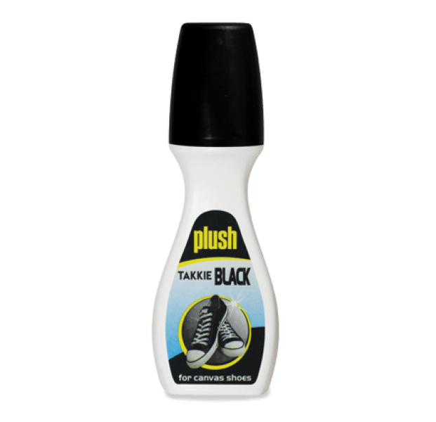 Plush Takkie Polish Black 75ml