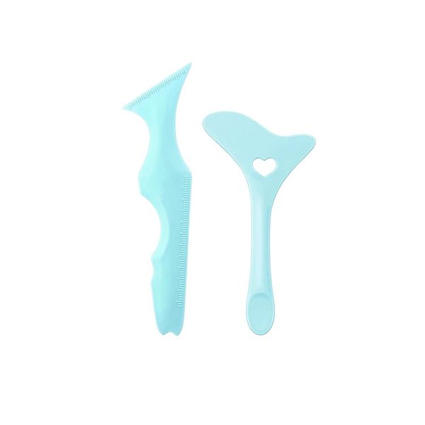 2 Pieces Eyeliner Stencils Tool Kit