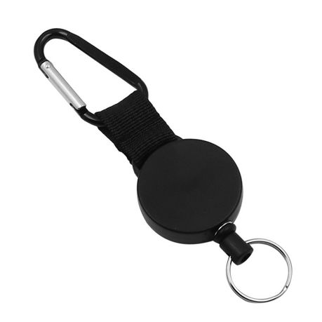 Keychain Carabiner with 60cm Retractable Cord Image