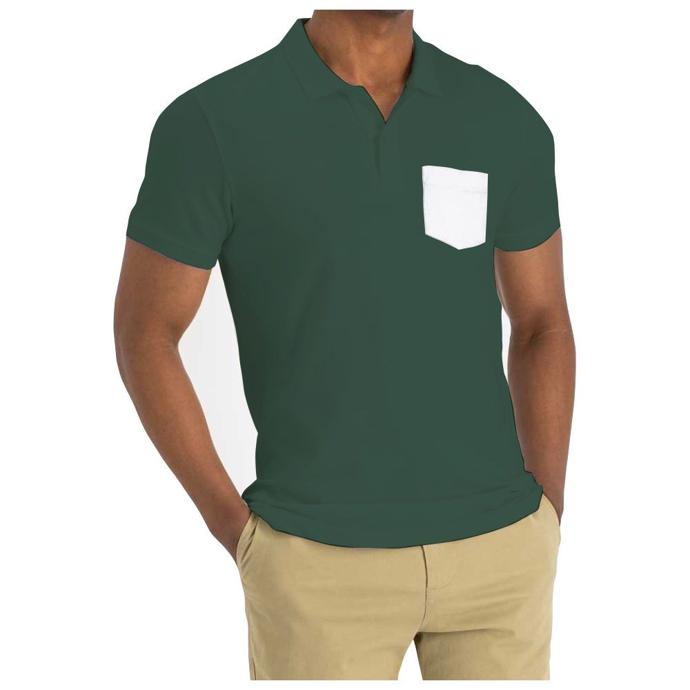 Golf shirts cheap with pockets