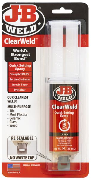 J-B Weld ClearWeld - 25ml