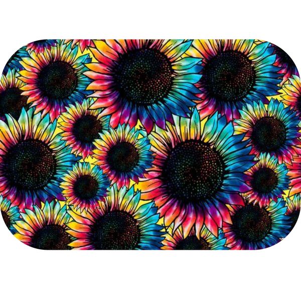 All the colours Sunflowers Printed Mouse Pad