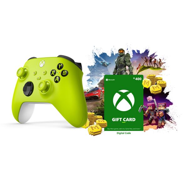 Xbox Series Volt Controller + R400 Xbox Store Gift Card