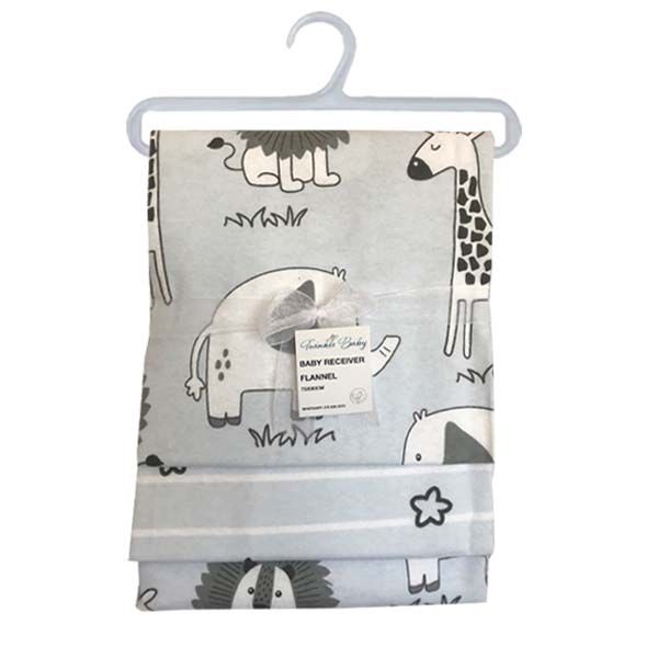 2Pack Receiver Baby Blanket-Zoo