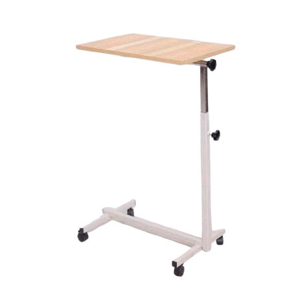 Manual Hi/Low Adjustment Mobile Overbed Table