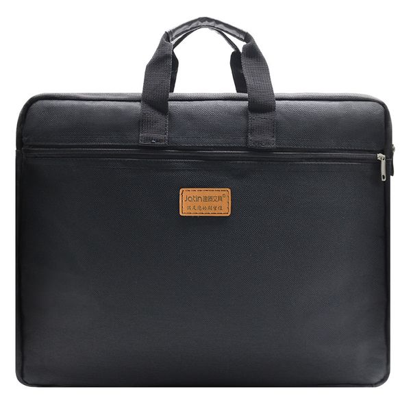 A4 Canvas Oxford Cloth Multi-layer File Bag for Students &amp; Office Use