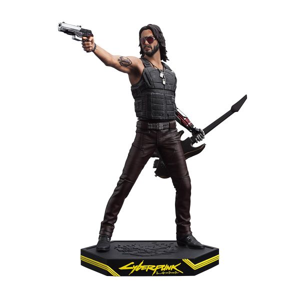 Cyberpunk 2077 Johnny Silverhand Statue
