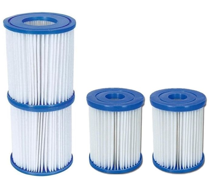 4 x Bestway Flowclear Filter Cartridge 2 (II) 2,006 L per hour filter pumps