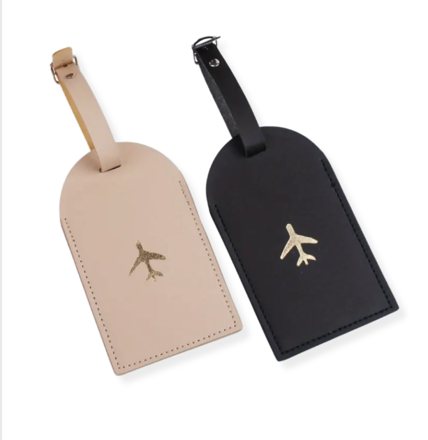 Couples Travel Luggage Tags Matching Set