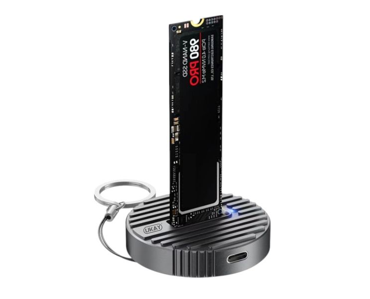 UKAY NVMe M.2 &amp; SATA SSD Enclosure / Docking - USB-C 3.2 Gen 2 (10Gbps)
