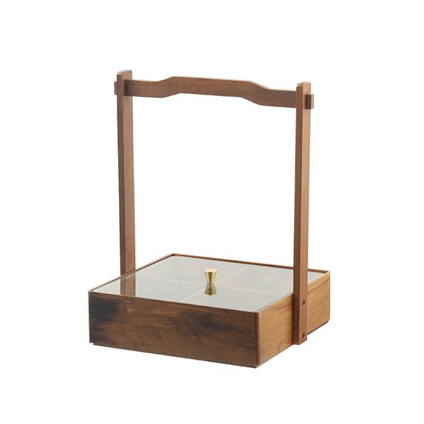 Chinese-Style Fruit Box Afternoon Tea Dried Fruit Tray