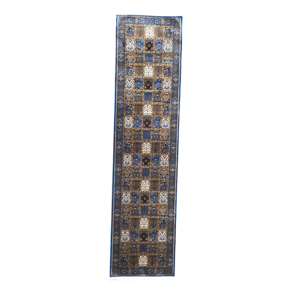 Glam &amp; Decor, Intricate Floral Bakhtiari Design Soft Passage/Hallway Runner