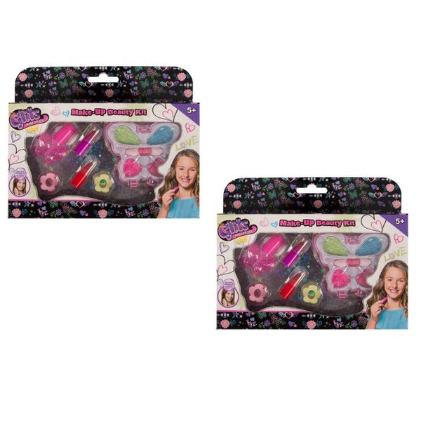 Butterfly Make Up Set, 6-Piece (Set of 2)