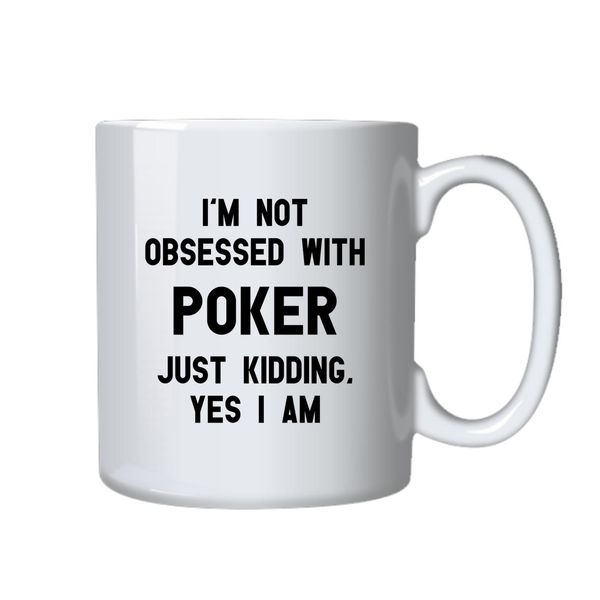 Poker Coffee Mug - Best Poker Players Funny Novelty Gift Idea