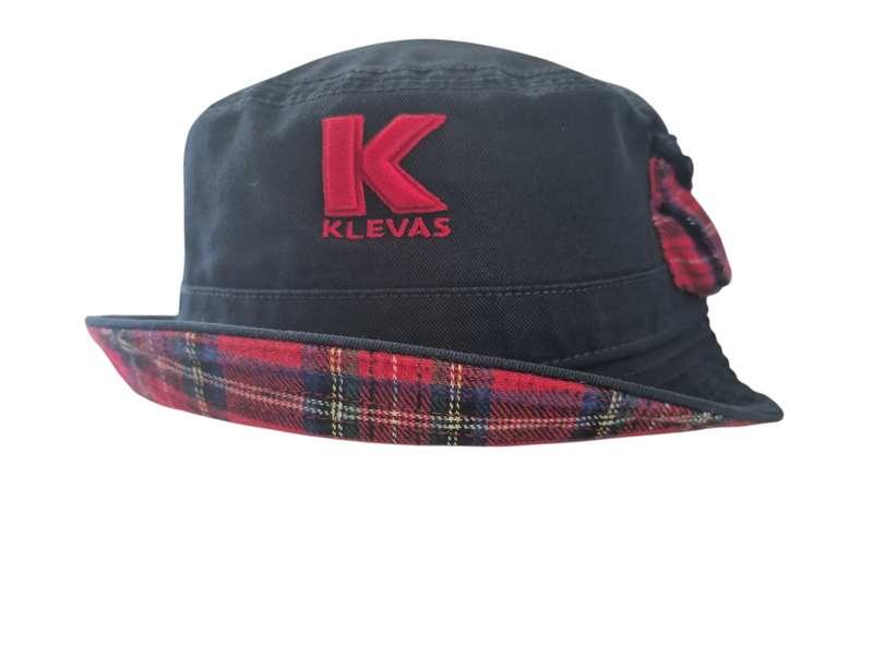 Klevas Bucket Hat Enrico Navy and Black