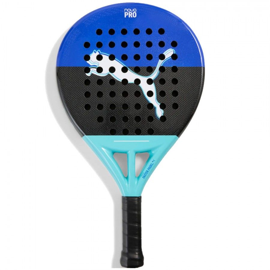 Puma Nova Padel Pro Control Padel Racket - Vivid Blue/Black