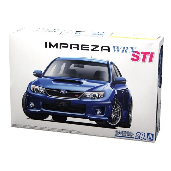Aoshima 05834 1/24 Subaru Impreza WRX Sti '1