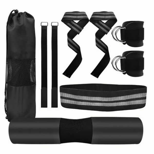 Gym Barbell Pad Set for Hip Thrusts and Squats, Weight Lifting Protection