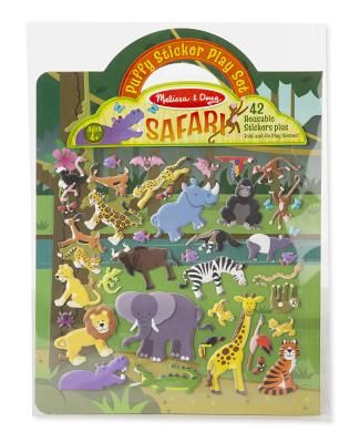 Melissa &amp; Doug Puffy Sticker Play Set - Safari