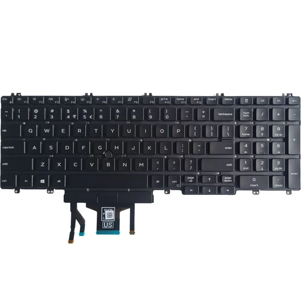 Dell Original Keyboard for Latitude &amp; Precision Selected Laptops 0TCWPM