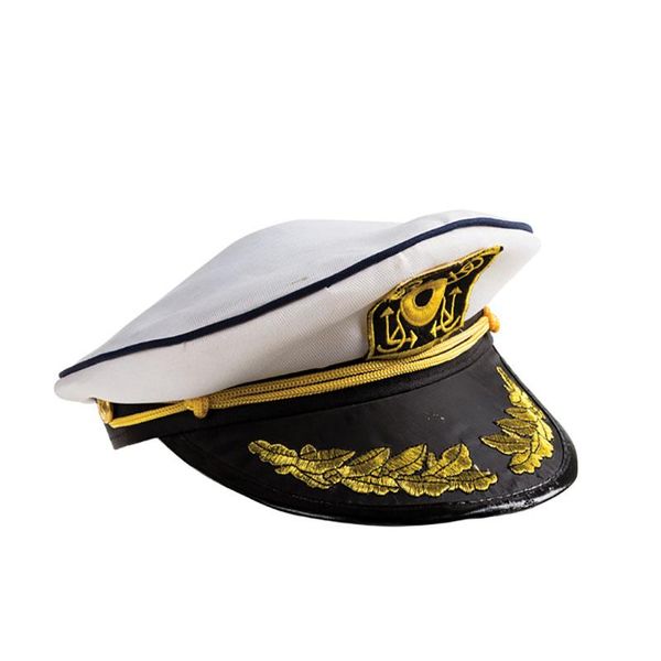 Bulk Pack x 2 Dress Up Hat Captain