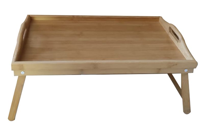 Bamboo Folding Tray Table
