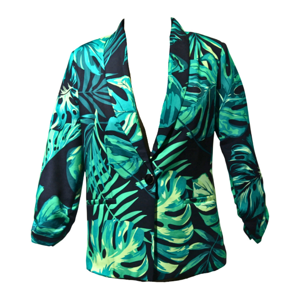 Missy Missi Leaf Enchantment Blazer