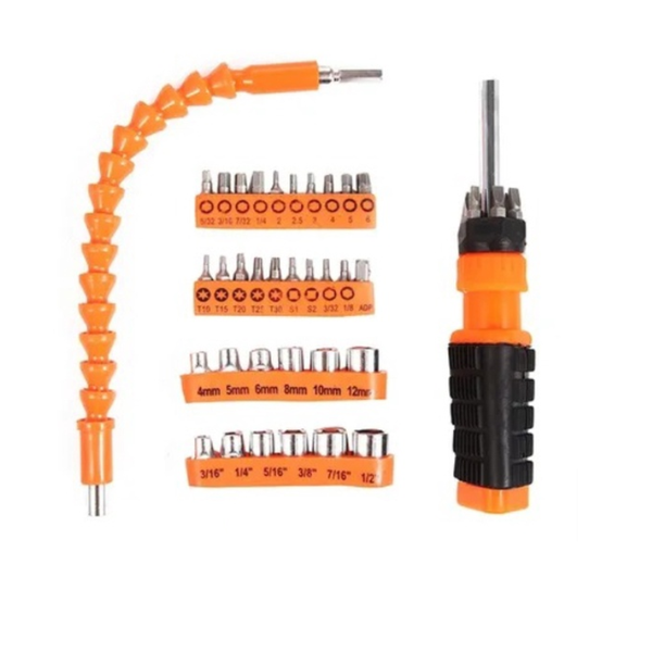 43-Piece Detachable Screwdriver Bit Set