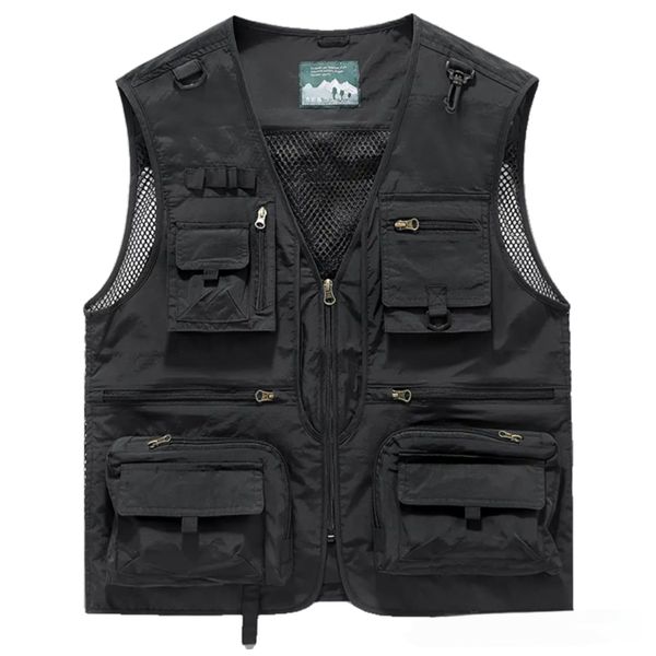 Tactical Multi-Pocket Utility Vest for Outdoor