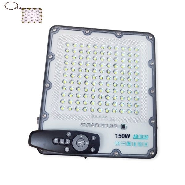 Solar Powered LED Floodlight 150W +Key holder