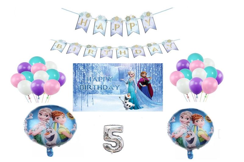 Frozen Party Decorations for 5 years