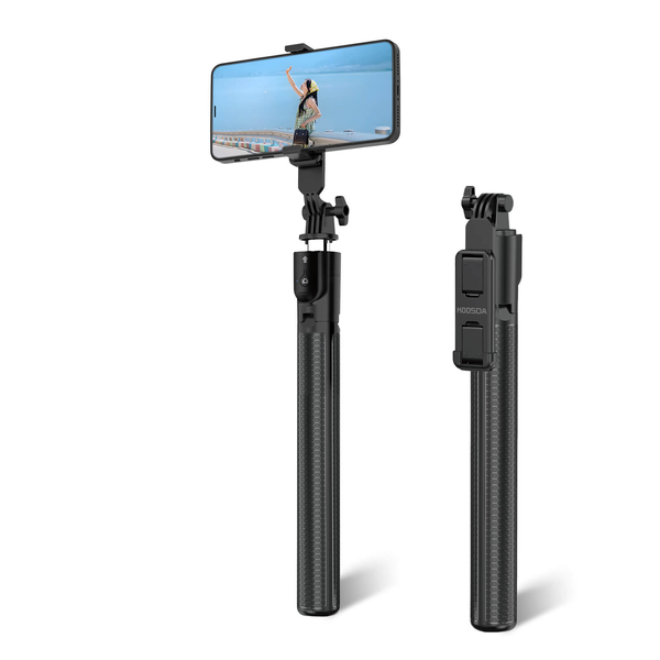 KOOSDA KS-L17 Selfie Stick Tripod with Bluetooth Remote - 1.8m