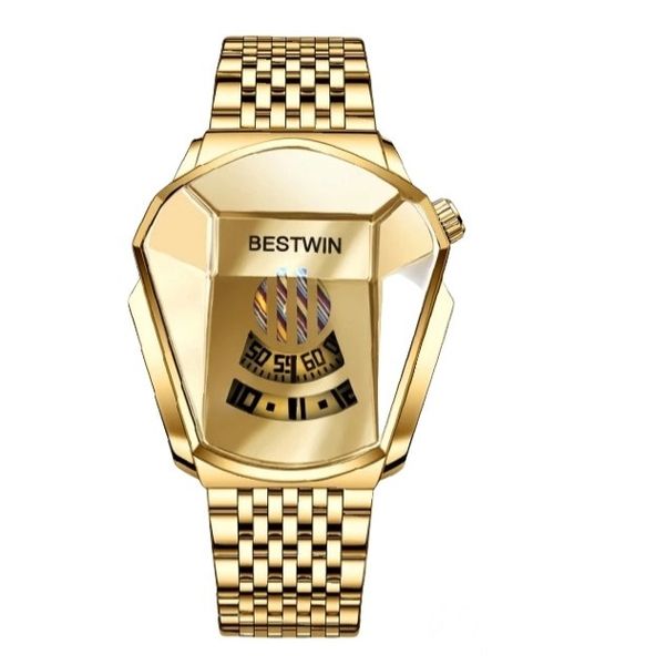 New Bestwin Luxury Brand Sport Watch- Gold