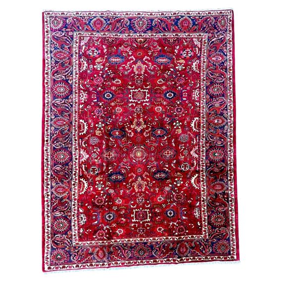 Carpet/ Rug - Original Hand knotted Persian Bijar - 100% Premium Wool