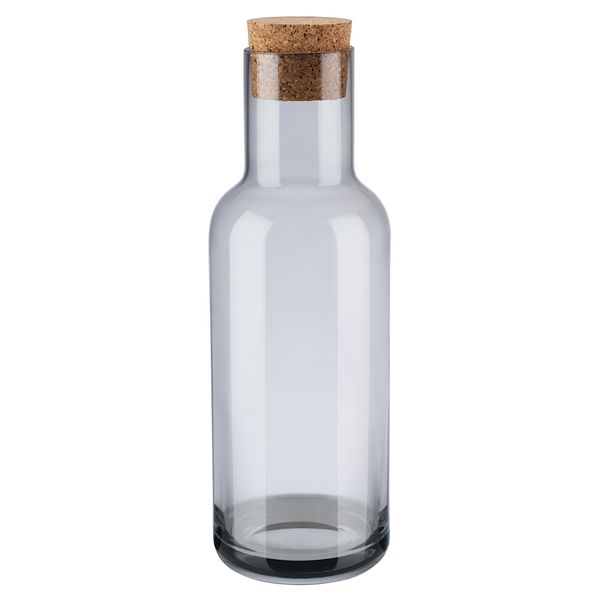 Blomus Water Carafe Tinted in Smoky-Grey Glass Fuum 1 Litre