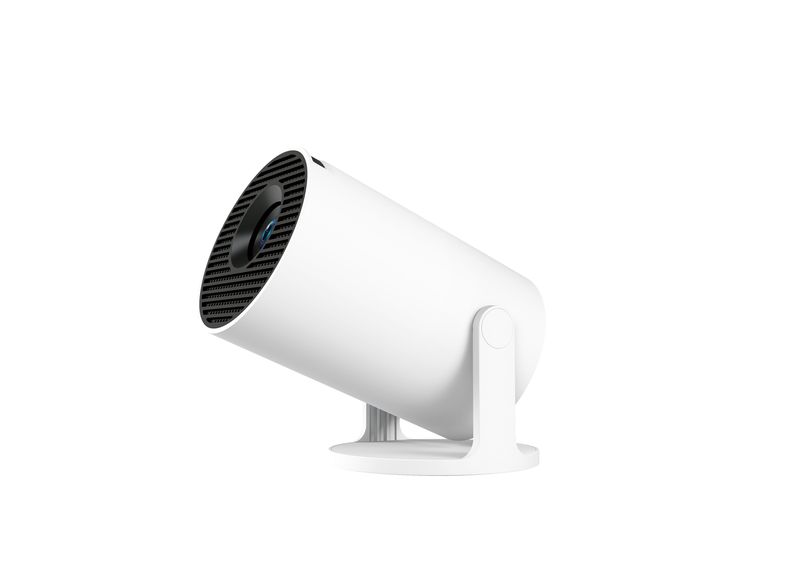 Intelligent mini portable projector for outdoor high-definition viewing