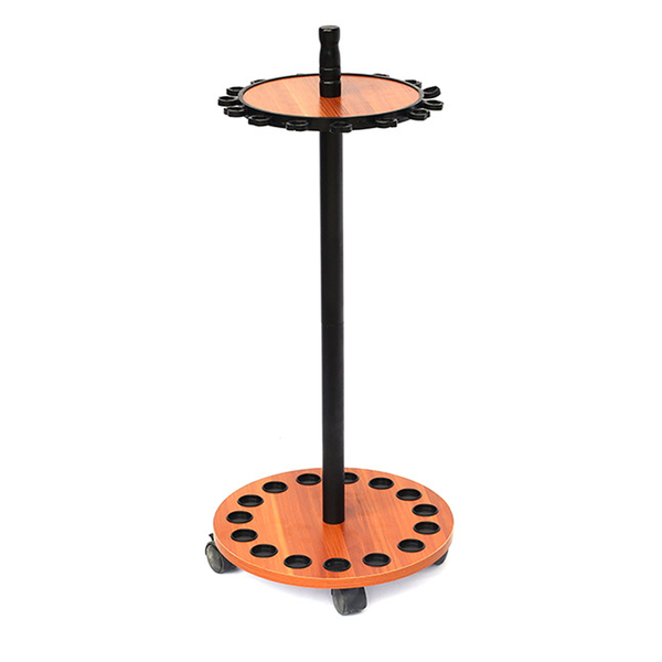 Fishing Rod Holder Fishing Rod Stand 360 Rotating With Wheels Hold 15 Rods
