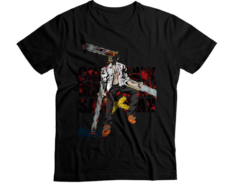 Denji Brutal Anime T-Shirt