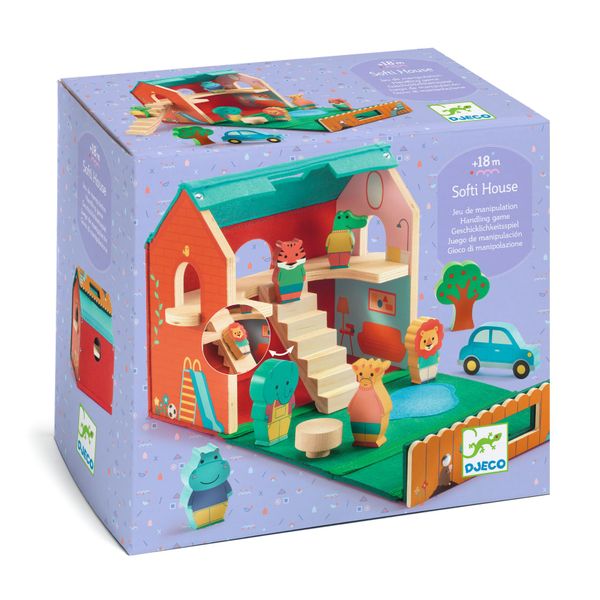Djeco Wooden Roll Play - SoftiHouse