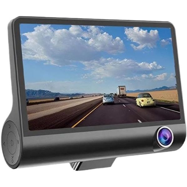 WIFI 3-Way Dash Cam GPS/DVR/Recorder 1080P Inside Vehicle Dash Cam