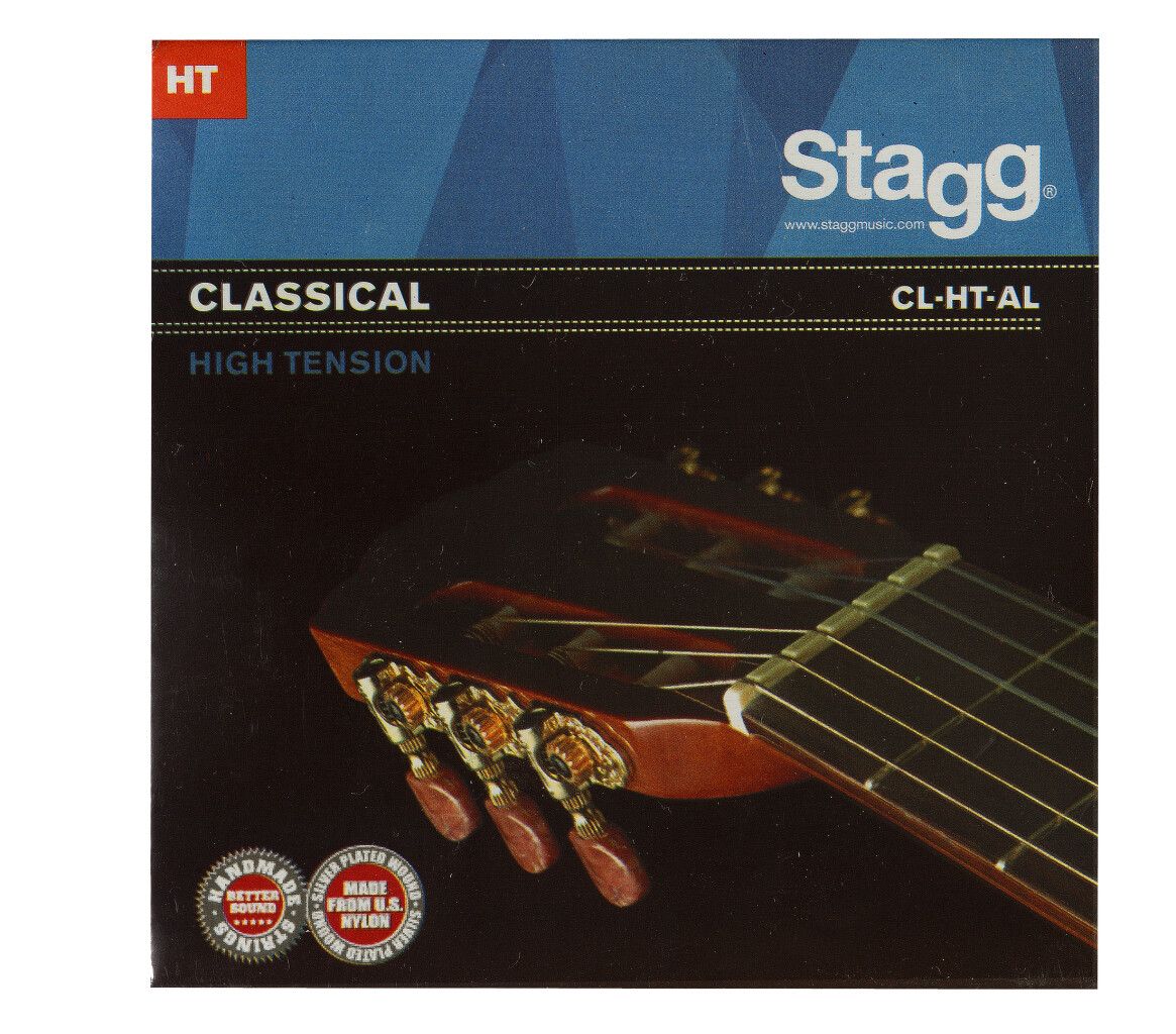 Stagg CL-NT-AL Nylon/Silver Plated Set of 6 strings for Classical Guitar