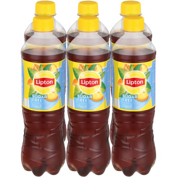 Lipton - Ice Tea Peach Sugar Free 6 x 500ml