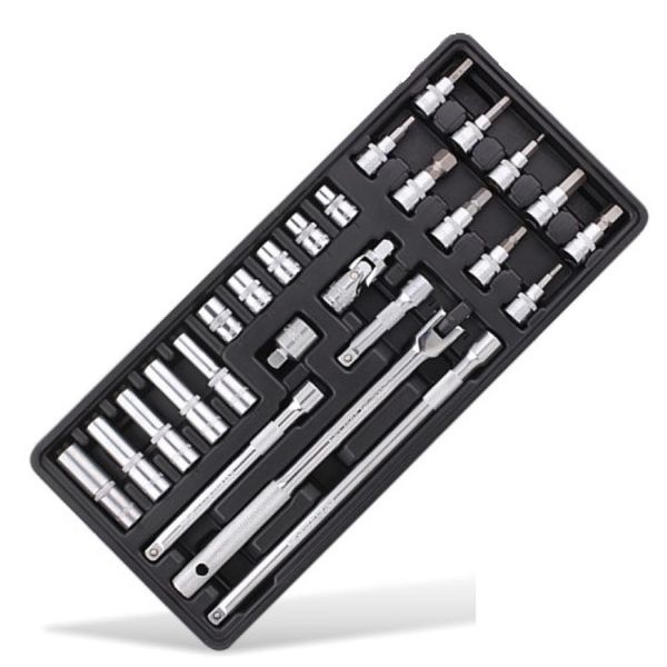 FIXMAN 26 Piece 3/8" Sockets &amp; Accessories Set