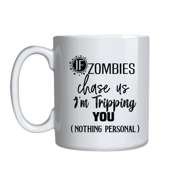 Zombies Coffee Mug for Work Lovers Funny Graphic Birthday Present