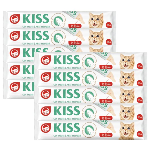 Kiss Premium Hairball Control Cat Treat - Chicken Flavor