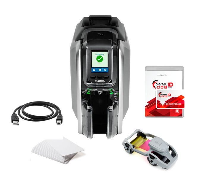 Zebra ZC300 Single-Sided ID Card Printer