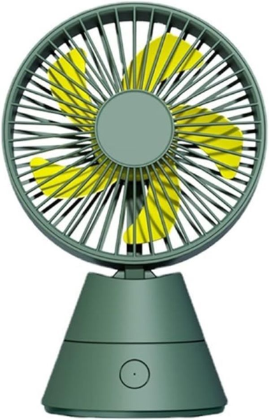 Rechargeable Table Fan with Led Light