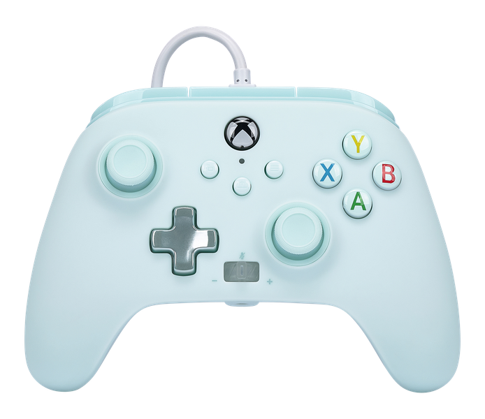 Power A Enhanced Wired Controller XB Series X/S - Cotton Candy Blue