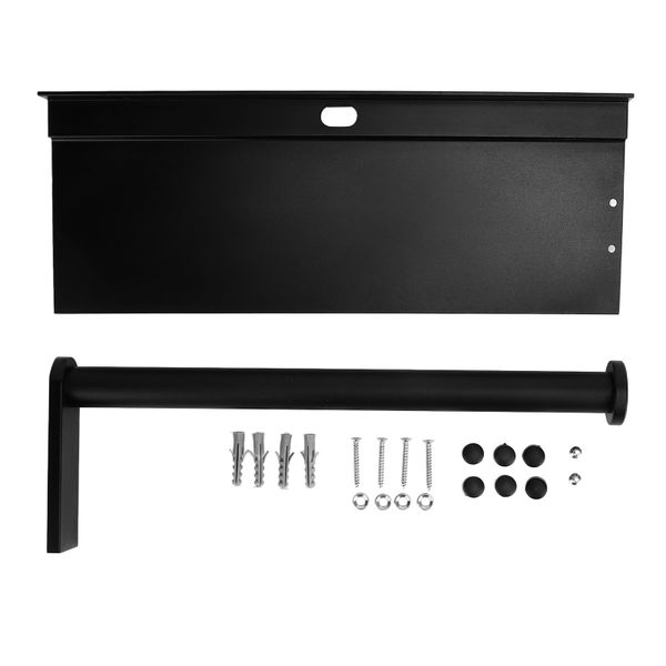 Full Open Waterproof Toilet Paper Holder with Shelf