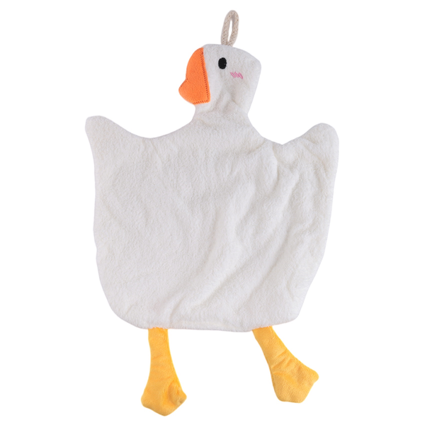 Cartoon Goose Hand Towel Kitchen Bathroom And Toilet Hand Towel B